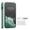 Kwmobile tok Apple iPhone 13 Pro telefonhoz, szilikon, zöld, 57749.166