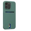 Kwmobile tok Apple iPhone 13 Pro telefonhoz, szilikon, zöld, 57749.166