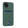 Kwmobile tok Apple iPhone 13 telefonhoz, szilikon, zöld, 57748.166