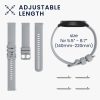 Garmin Venu Sq/Venu Sq Music, Kwmobile, kék/szürke, szilikon, 57776.02 szíj 2 db-os készlet