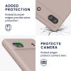 Kwmobile tok Google Pixel 6a telefonhoz, szilikon, krémszínű, 57815.10