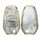 Peugeot/Citroen 3 gombos autókulcs burkolat - Smart Key, Kwmobile, többszínű, szilikon, 57842.01