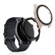 2 db-os tokkészlet Huami Amazfit GTS 3/Amazfit GTR 3 Pro, Kwmobile, fekete/rózsaszín, műanyag, 56908.47