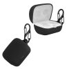 Fejhallgató tok Sony LinkBuds WF-L900, Kwmobile, fekete, szilikon, 57896.01