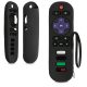 TCL TV RC280 távirányító burkolata, Kwmobile, fekete, szilikon, 57900.01