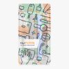 2 db pánt készlet Samsung Galaxy Fithez, Kwmobile, kék/szürke, szilikon, 50233.58