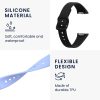 2 db pánt készlet Samsung Galaxy Fithez, Kwmobile, kék/fekete, szilikon, 50233.23