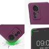 Kwmobile tok Xiaomi 12 Pro telefonhoz, szilikon, lila, 57936.187
