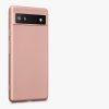 Kwmobile tok Google Pixel 6a telefonhoz, szilikon, rózsaszín, 57960.31