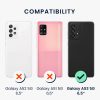 Kwmobile tok Samsung Galaxy A53 5G telefonhoz, szilikon, piros, 57958.36