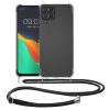 Kwmobile tok Samsung Galaxy M33 5G telefonhoz, szilikon, átlátszó, 57967.03