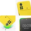 Kwmobile tok Xiaomi Poco X4 Pro 5G telefonhoz, szilikon, sárga, 57983.165