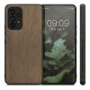 Kwmobile tok Samsung Galaxy A53 5G telefonhoz, fa, barna, 57997.18