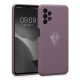 Kwmobile tok Samsung Galaxy A32 5G telefonhoz, szilikon, lila, 56337.03