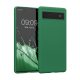 Kwmobile tok Google Pixel 6a telefonhoz, szilikon, zöld, 58053.227