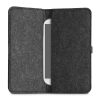 Kwmobile Universal Cover XL méret - 6,8 hüvelyk, mikroszálas, szürke, 58046.02