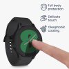 2 db tok készlet Samsung Galaxy Watch 4 (40 mm), Kwmobile, fekete/átlátszó, szilikon, 56188.02 telefonhoz