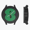 2 db tok készlet Samsung Galaxy Watch 4 (40 mm), Kwmobile, fekete/átlátszó, szilikon, 56188.02 telefonhoz