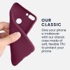 Kwmobile tok Huawei Enjoy 7s/P Smart (2017), szilikon, lila, 44124.187