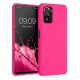 Kwmobile tok Xiaomi Redmi Note 10/Redmi Note 10S telefonhoz, szilikon, rózsaszín, 54541.77