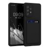 Kwmobile tok Samsung Galaxy A53 5G telefonhoz, szilikon, fekete, 58146.01