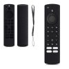 Távirányító tok NS-RCFNA-21/CT-RC1US-21/CT95018, Kwmobile, fekete, szilikon, 58163.01