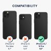 Kwmobile tok Apple iPhone 12/iPhone 12 Pro telefonhoz, szilikon, zöld, 53844.171