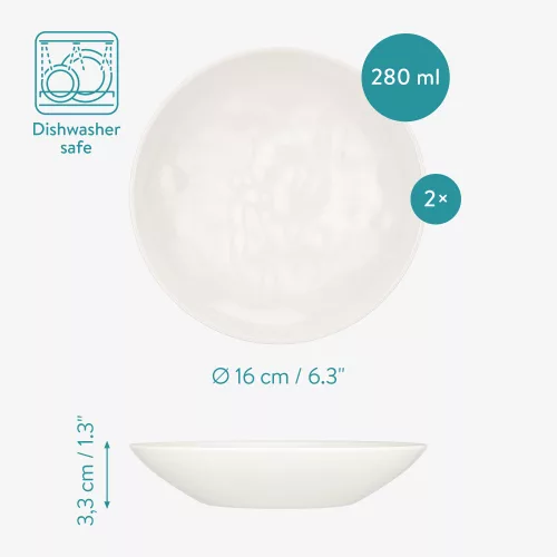 2 db-os tál készlet víznek és eledelnek macskáknak Navaris, 280 ml, 58240.01