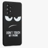 Kwmobile tok Samsung Galaxy A53 5G telefonhoz, szilikon, fekete/fehér, 58241.02