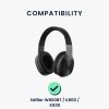2 db fülpárna készlet Edifier W800BT/K800/K830 fejhallgatóhoz, Kwmobile, fekete, Eco bőr, 58252.01