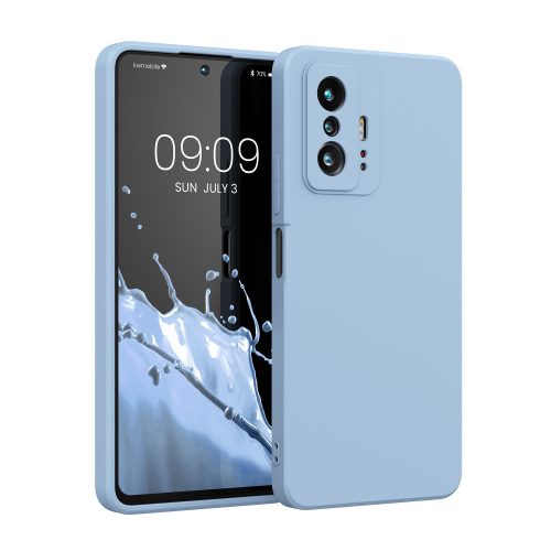 Kwmobile tok Xiaomi 11T/11T Pro telefonhoz, szilikon, kék, 56573.58