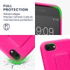 Kwmobile tok Apple iPhone 8/iPhone 7/iPhone SE 2 telefonokhoz, szilikon, rózsaszín, 58279.77