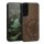 Kwmobile tok Samsung Galaxy S22 készülékhez, fa, barna, 58306.02