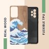 Kwmobile tok Samsung Galaxy A52/Galaxy A52 5G/Galaxy A52s 5G telefonhoz, fa, többszínű, 54354.12