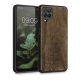 Kwmobile tok Samsung Galaxy A12 készülékhez, fa, barna, 55092.03