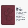 Amazon Kindle Paperwhite 11 tok, Kwmobile, piros, ökobőr, 56257.15