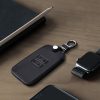 Autós kulcstartó tok Renault 4 gomboshoz - Smart Key, Kwmobile, Többszínű, Eco-bőr, 44637.67