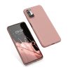 Kwmobile tok Xiaomi Redmi Note 10 5G telefonhoz, szilikon, rózsaszín, 54947.193