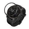 Számlapkeret Garmin Fenix 7S, Kwmobile, fekete/ezüst, alumínium, 58352.01