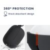 SoundPEATS Air3 Pro, Kwmobile, fekete, szilikon, 58342.01 fejhallgató tok