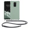 Kwmobile tok Xiaomi Redmi Note 9 telefonhoz, szilikon, zöld, 53147.172