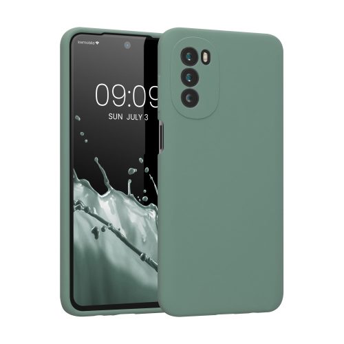 Kwmobile tok Motorola Moto G52/Moto G82, szilikon, zöld, 58542.166