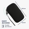 Kwmobile univerzális burkolat mérete XS - 4 hüvelyk, neoprén, fekete, 46188.32.01