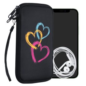   Kwmobile univerzális burkolat mérete XL - 6,8 hüvelyk, neoprén, többszínű, 30226.4.37