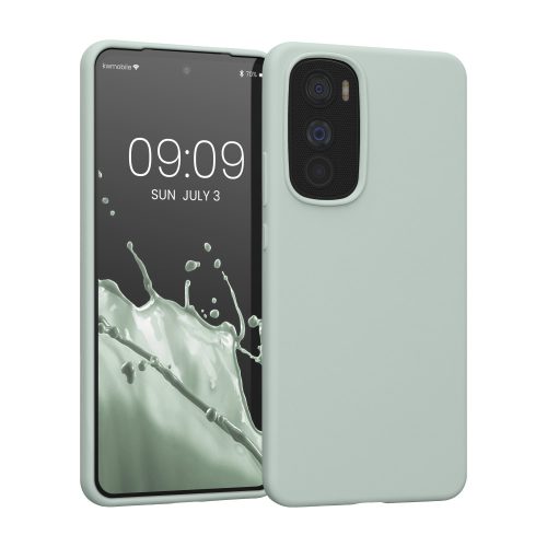 Kwmobile tok Motorola Edge 30-hoz, szilikon, zöld, 58537.200