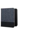 Borító Tolino Vision 6, Kwmobile, kék/fekete, textil, 57164.17