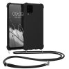Kwmobile tok Samsung Galaxy A12 telefonhoz, szilikon, fekete, 54504.01