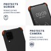 Kwmobile tok Samsung Galaxy A12 telefonhoz, szilikon, fekete, 54504.01