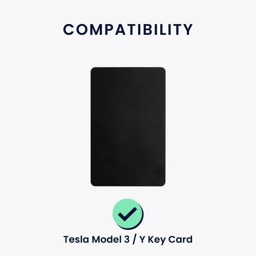 Autókulcs fedél Tesla Model 3/Model Y, Kwmobile, fekete/arany, szilikon, 58600.01