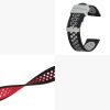 2 db szíj készlet Fossil Gen 6 férfi okosórához, Kwmobile, Multicolor, Silicon, 58641.01